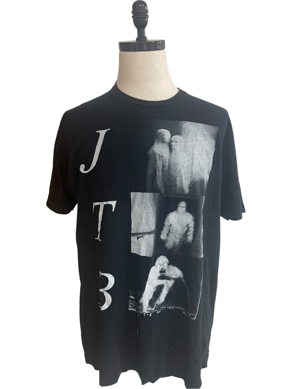Shadow Figures Graphic T-Shirt Black
